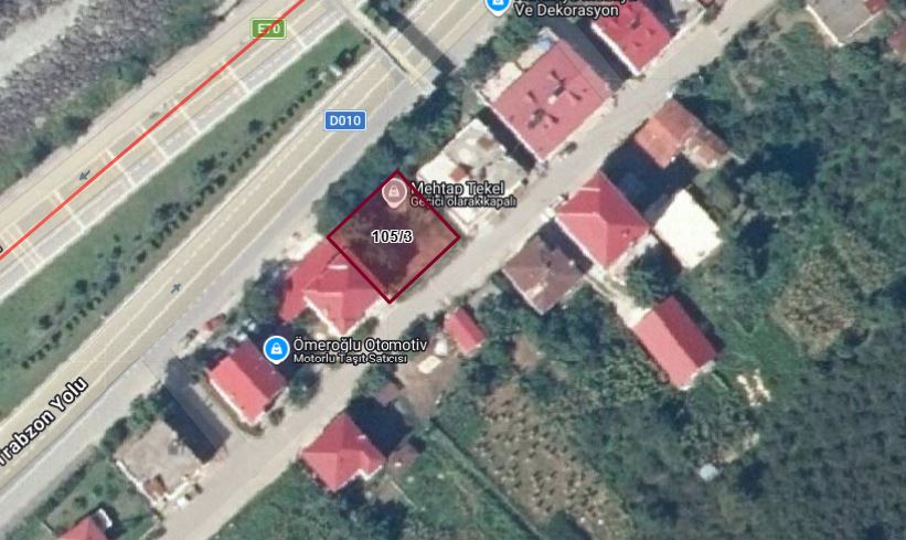 TİREBOLU DOĞANCI MH. ANA YOLA CEPHE SATILIK  ARSA